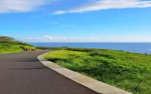 Seaside road wallpaper  from Chrome web store to be run with OffiDocs Chromium online