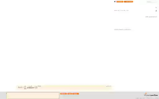 SE Chat MathJax  from Chrome web store to be run with OffiDocs Chromium online