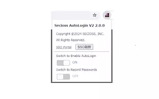 Secioss AutoLogin V2  from Chrome web store to be run with OffiDocs Chromium online