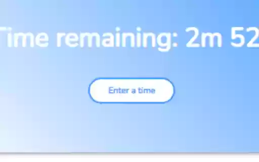 Seconds Time  from Chrome web store to be run with OffiDocs Chromium online