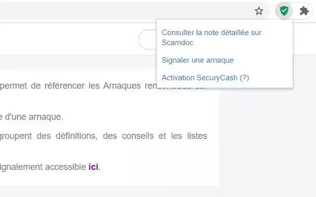 Securycash  from Chrome web store to be run with OffiDocs Chromium online