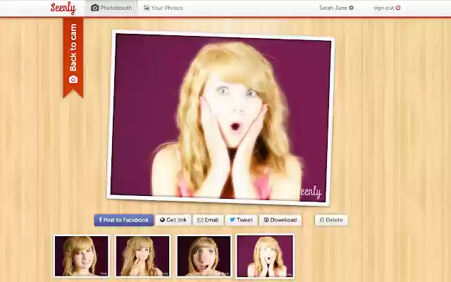 Seenly  from Chrome web store to be run with OffiDocs Chromium online