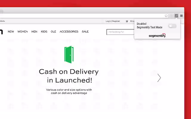 Segmentify  from Chrome web store to be run with OffiDocs Chromium online