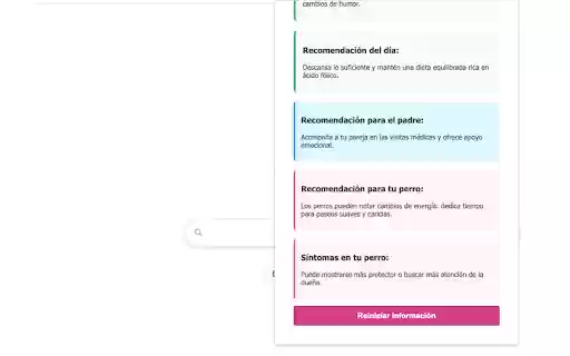 Seguimiento de Embarazo  from Chrome web store to be run with OffiDocs Chromium online