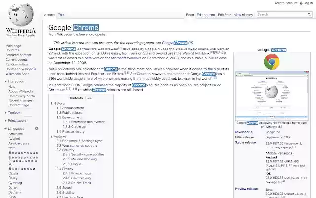 Selection Highlighter  from Chrome web store to be run with OffiDocs Chromium online