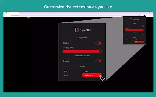 Selectlix  from Chrome web store to be run with OffiDocs Chromium online