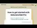 SelectorsHub Pro  from Chrome web store to be run with OffiDocs Chromium online