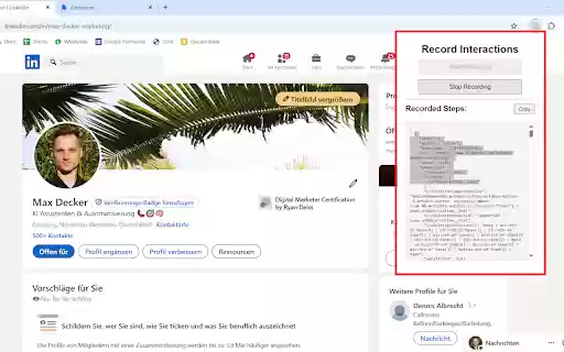 Selector Z Automation Recorder and Selector Finder  from Chrome web store to be run with OffiDocs Chromium online