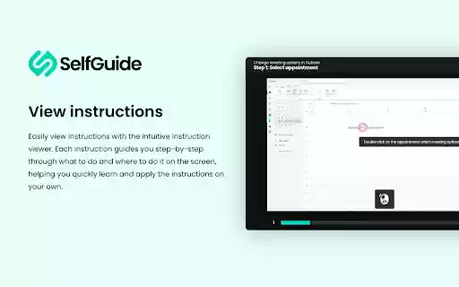SelfGuide  from Chrome web store to be run with OffiDocs Chromium online