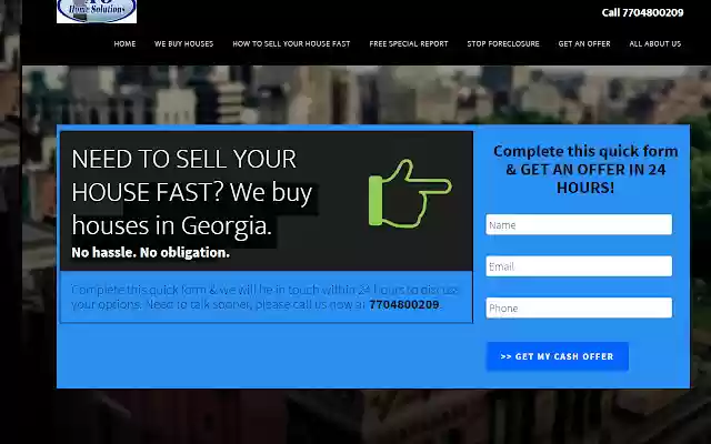 Sell House Georgia  from Chrome web store to be run with OffiDocs Chromium online