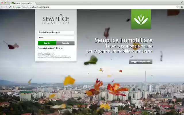 Semplice Immobiliare from Chrome web store to be run with OffiDocs Chromium online Semplice Immobiliare from Chrome web store to be run with OffiDocs Chromium online