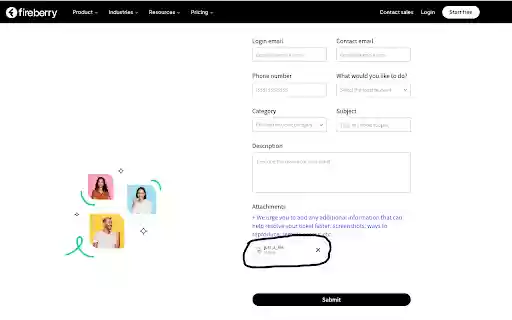 Send Fireberry ticket without the need to upload a file from Chrome web store to be run with OffiDocs Chromium online Send Fireberry ticket without the need to upload a file from Chrome web store to be run with OffiDocs Chromium online