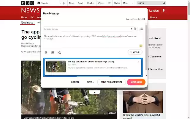 Sendible from Chrome web store to be run with OffiDocs Chromium online Sendible from Chrome web store to be run with OffiDocs Chromium online