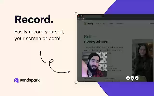 Sendspark Video dan Perekam Layar dari toko web Chrome untuk dijalankan dengan OffiDocs Chromium online