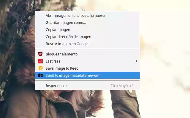 Send to Exif Viewer from Chrome web store to be run with OffiDocs Chromium online Send to Exif Viewer from Chrome web store to be run with OffiDocs Chromium online