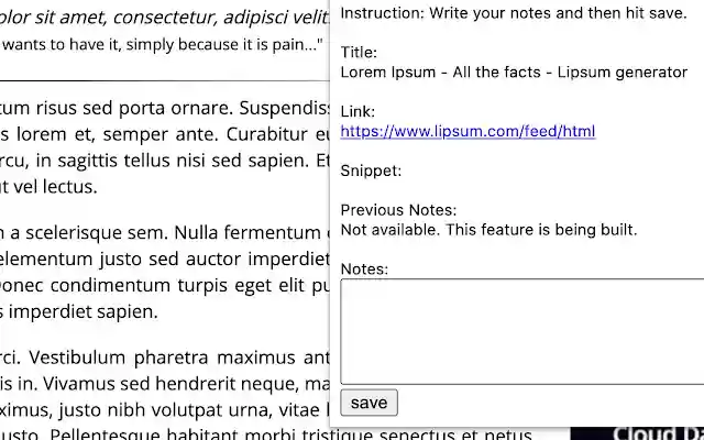 Send to My Journal  from Chrome web store to be run with OffiDocs Chromium online