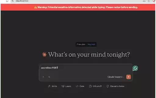 Sensitive Info Detector from Chrome web store to be run with OffiDocs Chromium online Sensitive Info Detector from Chrome web store to be run with OffiDocs Chromium online