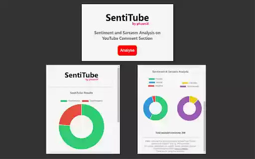 SentiTube  from Chrome web store to be run with OffiDocs Chromium online