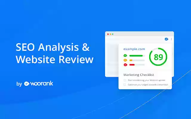 SEO Analysis Website Review by WooRank from Chrome web store to be run with OffiDocs Chromium online SEO Analysis Website Review by WooRank from Chrome web store to be run with OffiDocs Chromium online