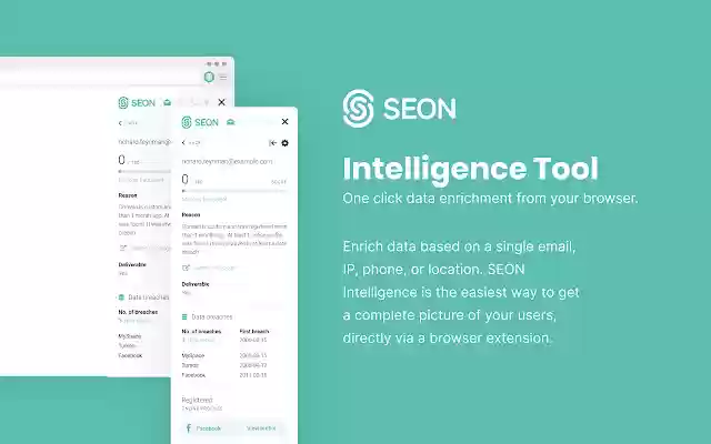 SEON Intelligence ຈາກຮ້ານເວັບ Chrome ທີ່ຈະດໍາເນີນການກັບ OffiDocs Chromium ອອນໄລນ໌