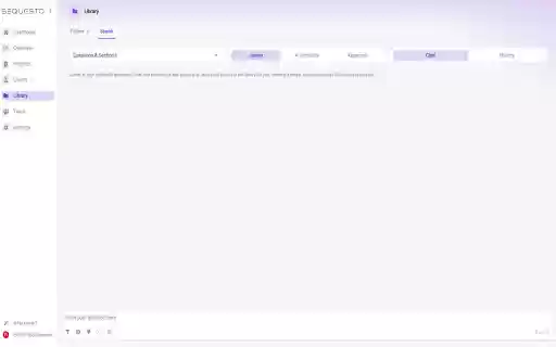 SEQUESTO  from Chrome web store to be run with OffiDocs Chromium online