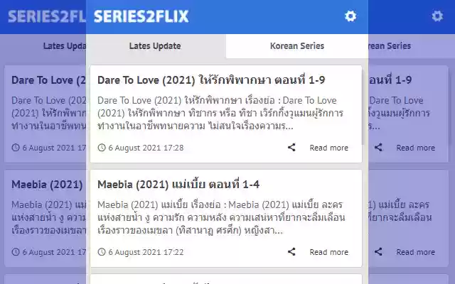 Series2Flix Latest News Update from Chrome web store to be run with OffiDocs Chromium online Series2Flix Latest News Update from Chrome web store to be run with OffiDocs Chromium online