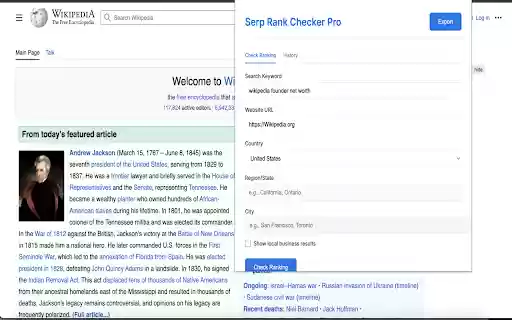 Serp Rank Checker Pro MPG ONE  from Chrome web store to be run with OffiDocs Chromium online