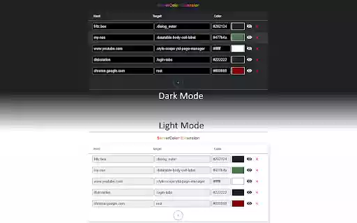 ServerColor  from Chrome web store to be run with OffiDocs Chromium online
