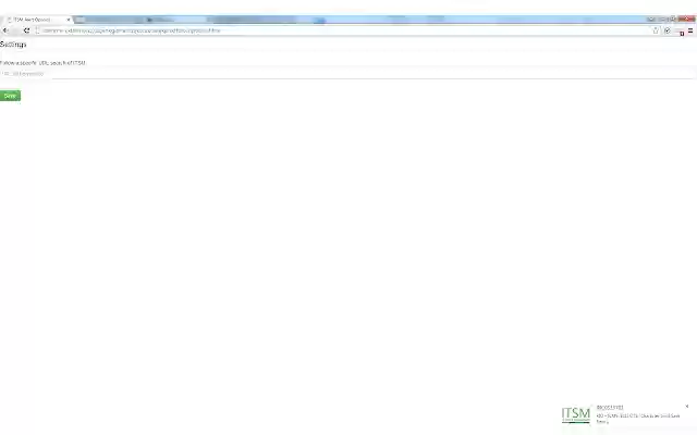 ServiceNow Alert  from Chrome web store to be run with OffiDocs Chromium online