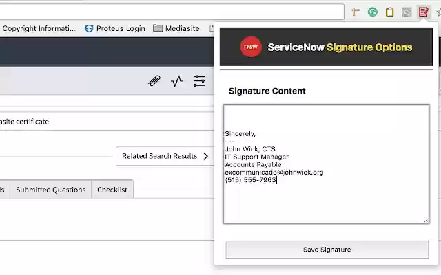 ServiceNow EZ Signature from Chrome web store to be run with OffiDocs Chromium online ServiceNow EZ Signature from Chrome web store to be run with OffiDocs Chromium online