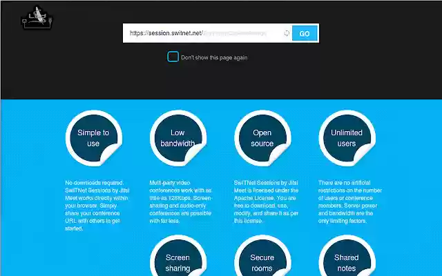 Session Desktop Streamer for SwITNet Ltd from Chrome web store to be run with OffiDocs Chromium online Session Desktop Streamer for SwITNet Ltd from Chrome web store to be run with OffiDocs Chromium online