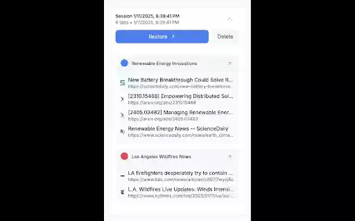 Sessionly  from Chrome web store to be run with OffiDocs Chromium online