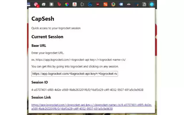 Session Replay dal Chrome Web Store da eseguire con OffiDocs Chromium online