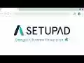 Setupad from Chrome web store to be run with OffiDocs Chromium online Setupad from Chrome web store to be run with OffiDocs Chromium online