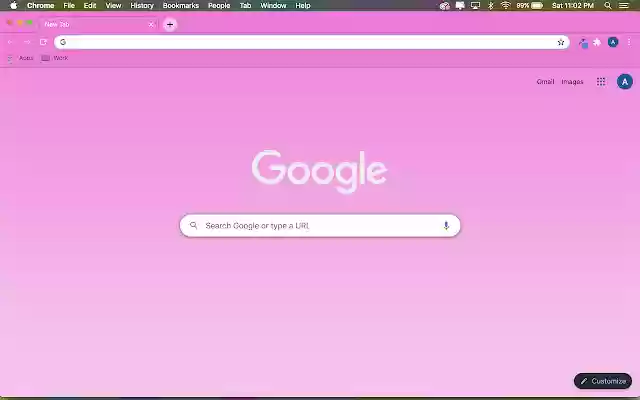Shades of Pink из интернет-магазина Chrome будет работать с OffiDocs Chromium онлайн