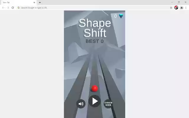 Shape Shift Parkour Game  from Chrome web store to be run with OffiDocs Chromium online