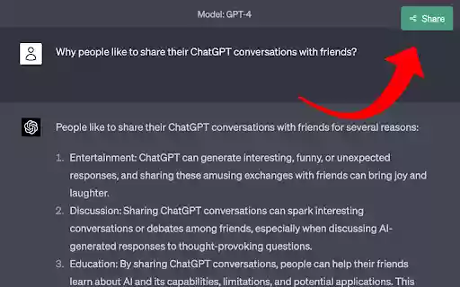 Share ChatGPT  from Chrome web store to be run with OffiDocs Chromium online