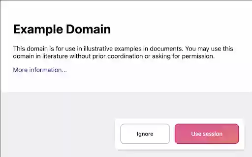 Share Session  from Chrome web store to be run with OffiDocs Chromium online