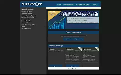 Sharkscope Dark Mode  from Chrome web store to be run with OffiDocs Chromium online