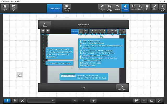 SHARP Display Connect  from Chrome web store to be run with OffiDocs Chromium online