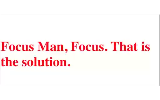 Sharp Focus  from Chrome web store to be run with OffiDocs Chromium online