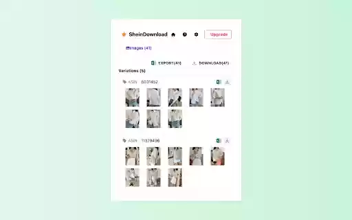 Shein Image Download Image  Video  from Chrome web store to be run with OffiDocs Chromium online