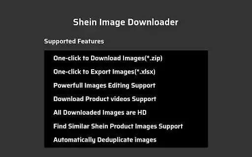 SHEINImage Shein Image Downloader Editor from Chrome web store to be run with OffiDocs Chromium online SHEINImage Shein Image Downloader Editor from Chrome web store to be run with OffiDocs Chromium online