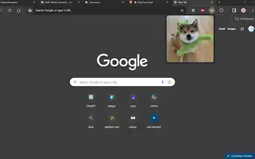 Shiba Shuffle  from Chrome web store to be run with OffiDocs Chromium online