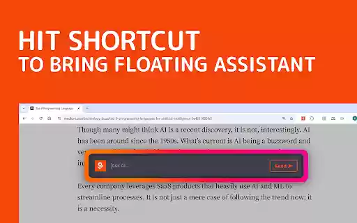 Shighra.ai  from Chrome web store to be run with OffiDocs Chromium online