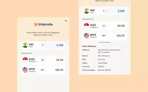 ShipIndia from Chrome web store to be run with OffiDocs Chromium online ShipIndia from Chrome web store to be run with OffiDocs Chromium online