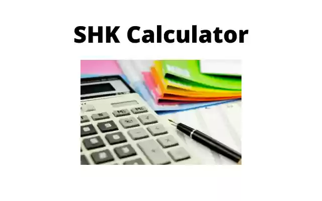SHK Calculator  from Chrome web store to be run with OffiDocs Chromium online