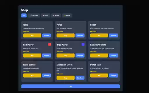Shoot Em All Shoot or Die  from Chrome web store to be run with OffiDocs Chromium online