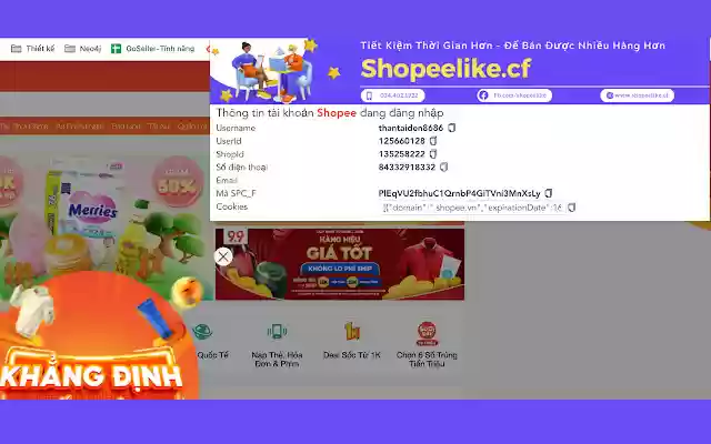 shopeelike kit  from Chrome web store to be run with OffiDocs Chromium online