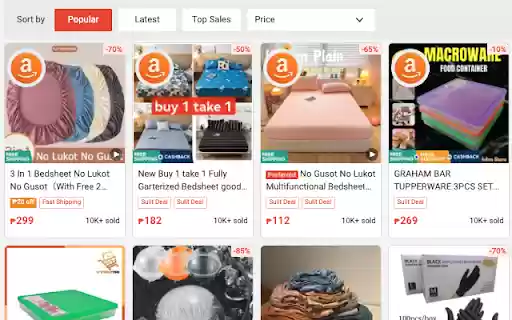 Shopee Researcher  from Chrome web store to be run with OffiDocs Chromium online